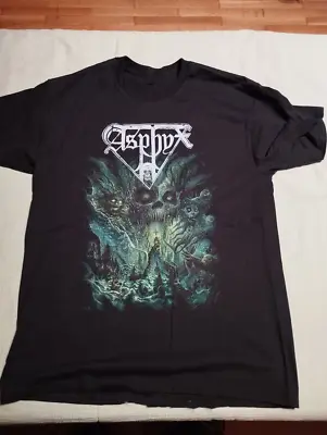 Buy New Popular Asphyx Band Black T-Shirt Cotton Full Size S-5XL • 23.05£