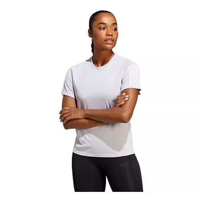 Buy Adidas Womens Own The Run T-Shirt Color Silver Dawn Size XL • 29.41£