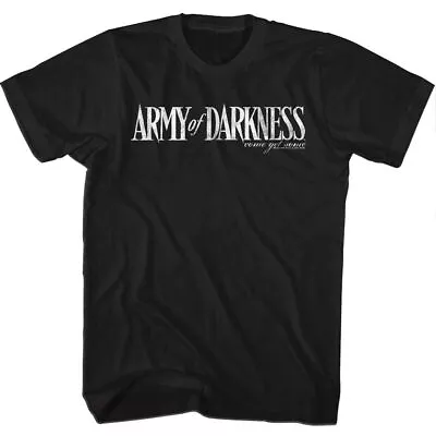 Buy Army Of Darkness - Darkness White Logo - Short Sleeve - Adult - T-Shirt • 31.70£