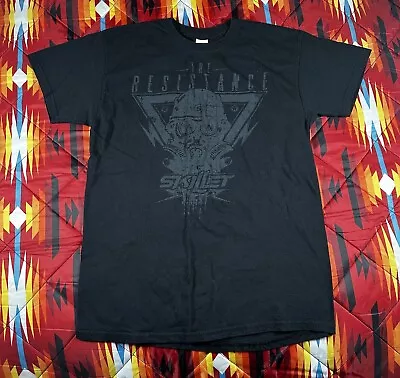 Buy Gildan Skillet Shirt T-Shirt The Resistance Christian Band Music Black Size Med • 30.74£