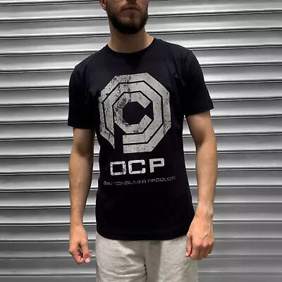 Buy Robocop OCP Classic Movie Logo T Shirt Print ED209 Retro Vintage Original Design • 19.99£