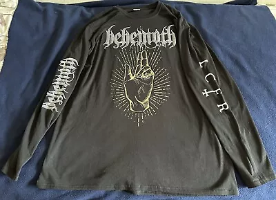 Buy Behemoth Long Sleeved T Shirt Very Good Condition Lcfr XXL • 29.99£
