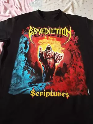 Buy BENEDICTION Scriptures NEW Black Unisex Cotton T-Shirt S-5XL • 16.80£