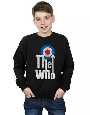 Buy The Who Boys Long Target Logo Sweatshirt • 15.99£