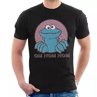 Buy Sesame Street Cookie Monster Om Nom Nom Men's T-Shirt • 17.95£