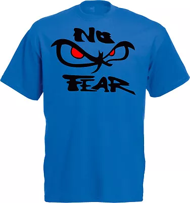 Buy No Fear Eyes T-Shirt, No Fear Evil Eyes Shirt, Funny Retro Evil Eyes Tee Top • 14.99£