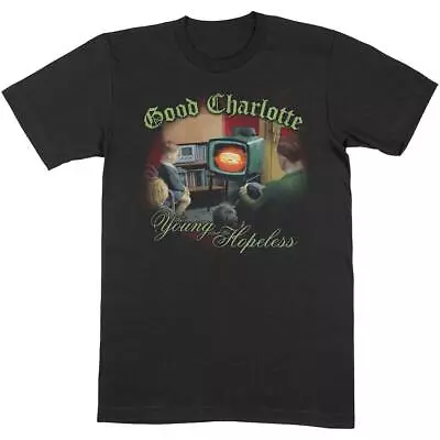 Buy Men's Good Charlotte Young & Hopeless Slim Fit T-shirt Large Black • 26.13£