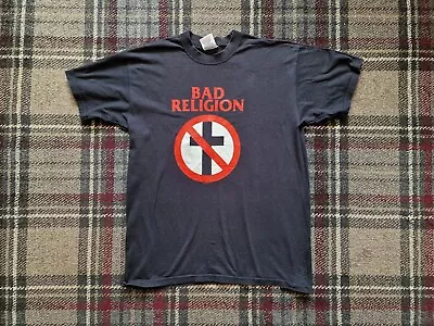 Buy Bad Religion - Band Logo - Black - Medium T-Shirt • 20£