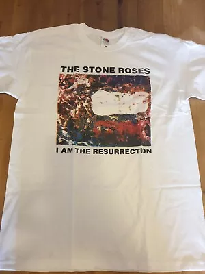 Buy STONE ROSES I Am The Resurrection Fruit Of The Loom T-shirt Small New Old Stock • 4.95£