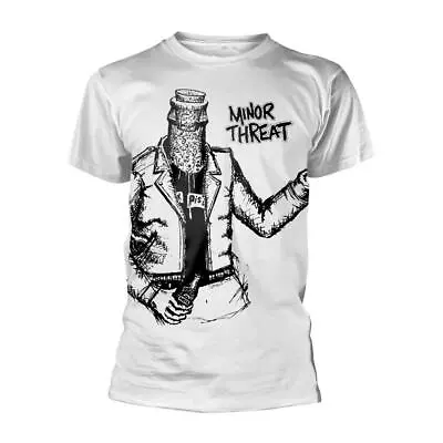 Buy Minor Threat Unisex Adult Bottle Man T-Shirt PH2249 • 22.59£