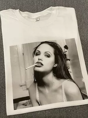 Buy Angelina Jolie T Shirt Tomb Raider Winona Ryder T Shirt Sizes S - 2XL • 22.40£