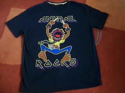 Buy MUPPETS - ANIMAL ROCKS!... T Shirt..adult XXL ..next Limited Edition Shirt • 10£