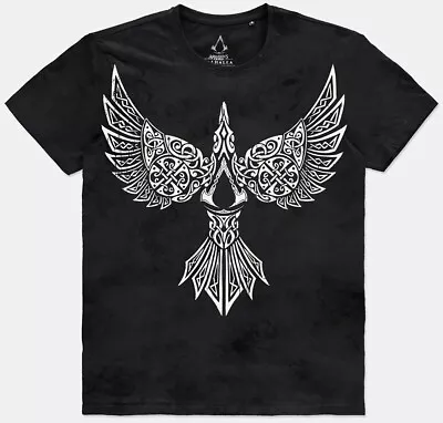 Buy Assassin's Creed Valhalla - Raven Men's T-Shirt Black • 25.39£