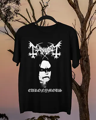 Buy Mayhem Euronymous T-Shirt Short Sleeve Cotton Black Men Size S To 5XL BE1465 • 19.50£