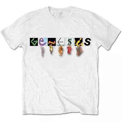 Buy Genesis Characters Logo Phil Collins Official Tee T-Shirt Mens • 14.99£