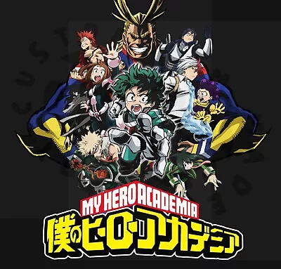 Buy My Hero Academia T Shirt  Anime High Quality Cotton T Shirt Unisex Gift Tee • 14.99£