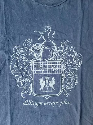 Buy The Dillinger Escape Plan Vintage Brown Shirt Size L - Miss Machine Era  • 51.35£