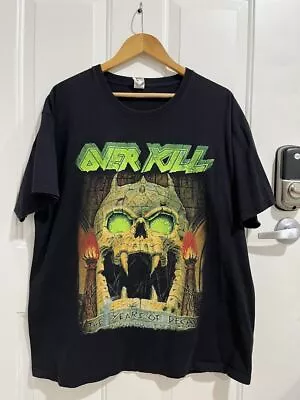 Buy Overkill The Years Of Decay Metal Band TShirt Black Tee Retro Style NH10390 • 15.86£