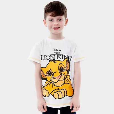 Buy Disney Lion King T-Shirt | Simba T Shirt For Boys | Boys Disney Tee • 11.99£