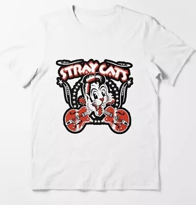 Buy STRAY CATS T Shirt For Joke Birthday Novelty Funny Film Horror Mens • 6.99£