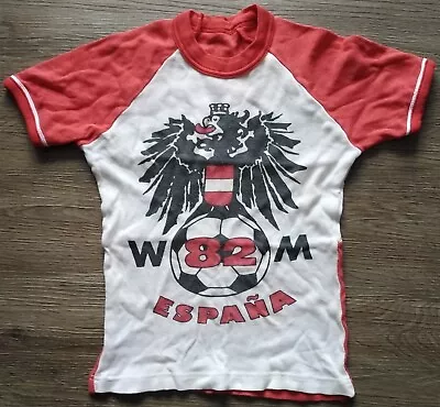Buy Nostalgia Collector Football Fan T-shirt Austria Austria World Cup 82 Spain • 20.25£
