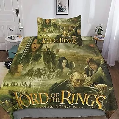 Buy The Lord Of The Rings Duvet Cover Sets Bedding Quilt Cover With Zipper • 59.23£