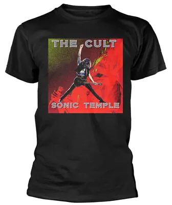 Buy Officially Licensed The Cult Sonic Temple Mens Black T Shirt The Cult Classic T • 15£