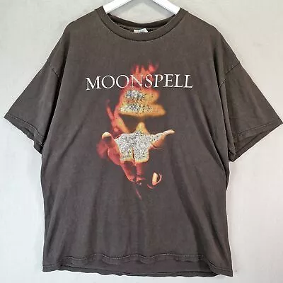 Buy Moonspell Speading An Eclipse Tour T-Shirt Mens XL Extra Large Black Graphic • 49.99£