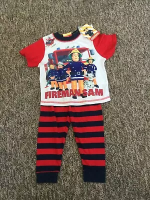 Buy Fireman Short Sleeved  Pyjamas  BNWT • 7.50£