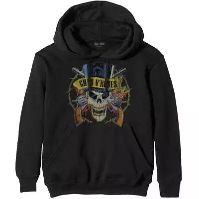 Buy Guns N' Roses Unisex Pullover Hoodie: Top Hat OFFICIAL NEW  • 32.06£