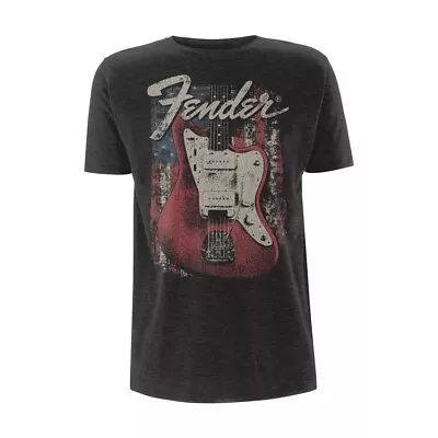 Buy Fender Electric Guitars Rock 2 Official Tee T-Shirt Mens • 14.99£