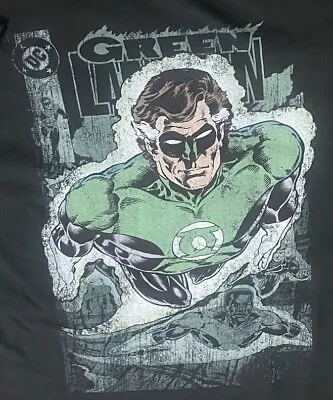 Buy Size XL EXCELLENT Green Lantern Justice League Unisex T-Shirt DC CLEAN AAA • 10.88£