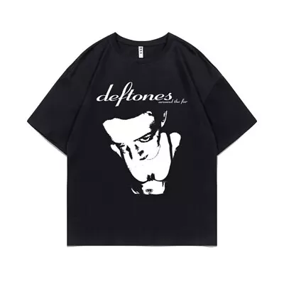 Buy Deftones Unisex Casual Fashion T-shirt Hip-hop Short Sleeve Top Around The Fur^ • 16.07£