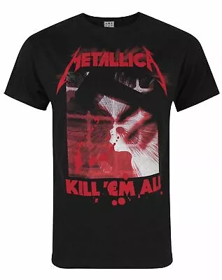 Buy Amplified Clothing Metallica 'Kill Em All' Album Artwork Short Sleeved T-Shirt • 22.95£