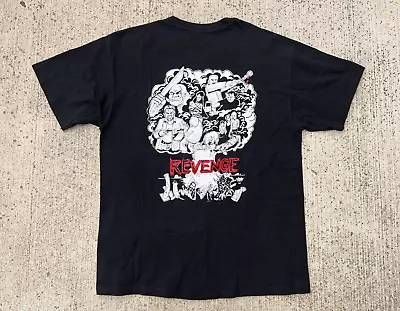 Buy 1994 Cro Mags Reunion Tour Revenge T-Shirt Steven Huie Hardcore NYCH Punk Sz XL • 233.40£