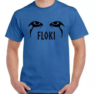 Buy Vikings T-Shirt Floki Eyes Mens Funny The TV Show Programme Ragnar Odin Valhalla • 8.49£