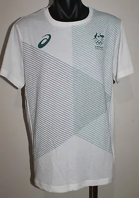 Buy Tokyo 2020 Olympics Australia S/S T-Shirt Tee Size Large BNWOT Asics Team Issue • 36.70£
