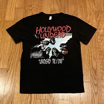 Buy Hollywood Undead T-shirt Sz M Notes From The Underground Tour 2013 Concert • 18.63£