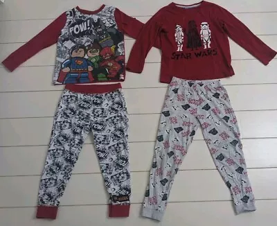 Buy Star Wars & DC Super Hero Lego Pyjamas Age 6-7 Years  • 3£