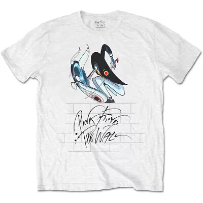 Buy Pink Floyd The Wall Schoolmaster Roger Waters Licensed Tee T-Shirt Mens • 14.99£
