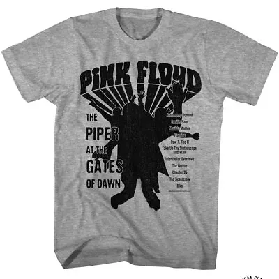 Buy Pink Floyd Piper At The Gates Of Dawn Men's T Shirt Album Tracklist Prog Rock • 32.21£