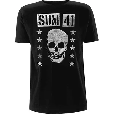 Buy Sum 41 Grinning Skull Official Tee T-Shirt Mens Unisex • 14.99£