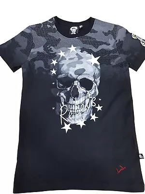 Buy Men Rebel T-Shirt New Mens Designer T Shirt Half Sleeve Branded Printed Tee Crew • 19.99£