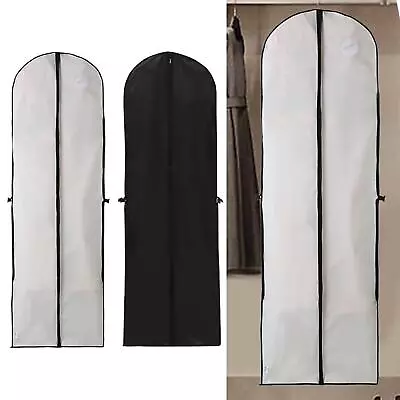 Buy Garment Bags Long Section Clothes Protector For Coats T Shirts Tuxedos • 12.86£
