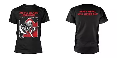 Buy Metal Blade Records - Old School Reaper (NEW MENS FRONT & BACK PRINT T-SHIRT ) • 10.05£