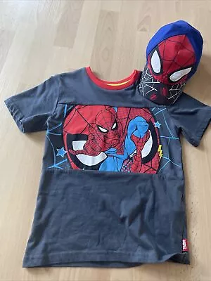 Buy Marvel Spider-Man T Shirt Blue Age 7/8Years Disney Marvel ￼ • 2.89£