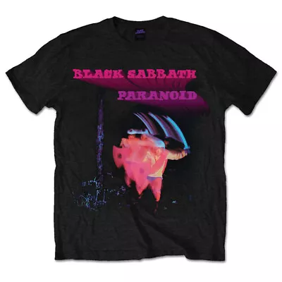 Buy Black Sabbath Paranoid Ozzy Osbourne Tony Iommi Official Tee T-Shirt Mens Unisex • 14.99£