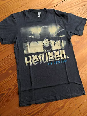 Buy Refused - Can I Scream T-Shirt (grau Meliert), Größe: S • 29.39£