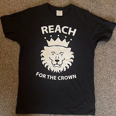 Buy Urban Thane Reach For The Crown Lion Slogan T Shirt Black Size S Unworn VGC • 17.99£