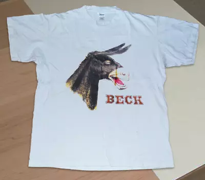 Buy New Beck Hansen Odelay Tour Devil Haircut White Cotton All Size T-shirt D396 • 17.73£